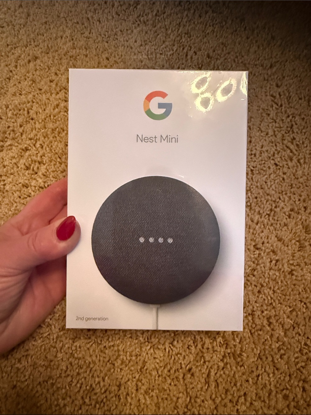 Unopened Google nest mini (2nd generation)